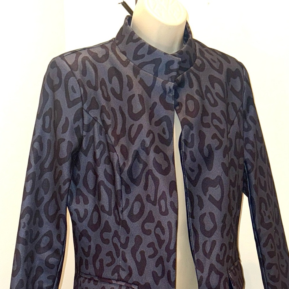 NEW Striking Leopard Print Long Maxi Coat